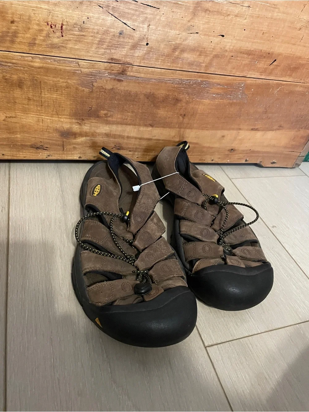 Keen Brown Men’s Closed-Toe Outdoor Sandals